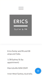 Mobile Screenshot of erics.com.au